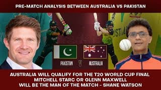 Australia will qualify for the T20 World Cup final & Pre-Match Analysis between #AUSvPAK