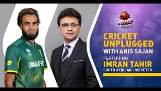 Cricket Unplugged with Anis Sajan Episode 8 || Ft. Imran Tahir