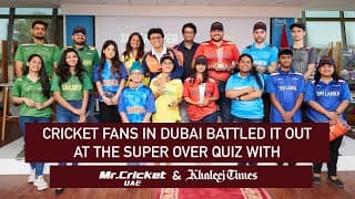 Cricket fans in Dubai battled it out at the Super Over Quiz with Mr. Cricket UAE and Khaleej Times